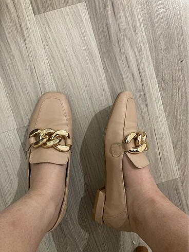 Marjin kadın loafer ayakkabı
