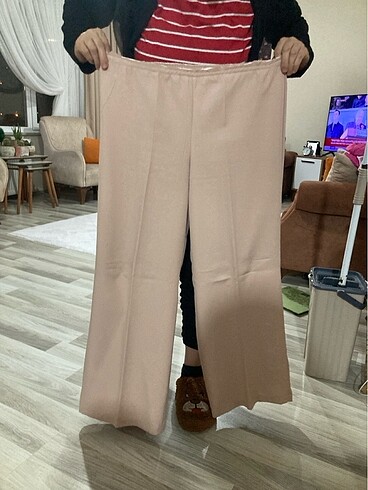 bol paça kumaş pantolon