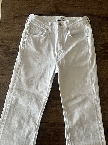36 Beden beyaz Renk Jean / kot