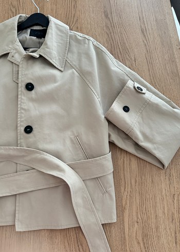 Kemerli trenchcoat - Görsel 7