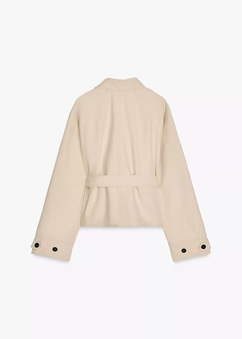 Kemerli trenchcoat - Görsel 2