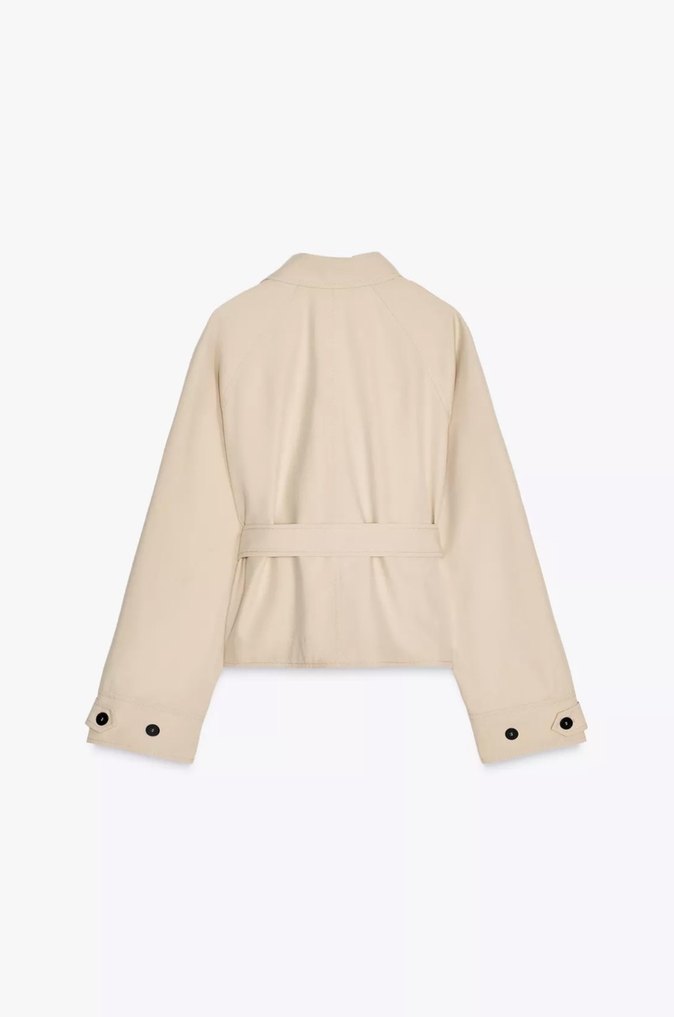 Kemerli trenchcoat - Görsel 2