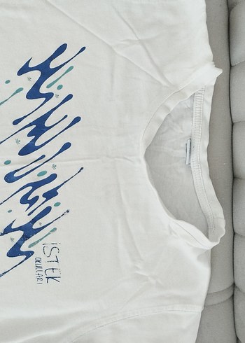 7 8 yaş istek okulları tshirt Beyaz - Görsel 2