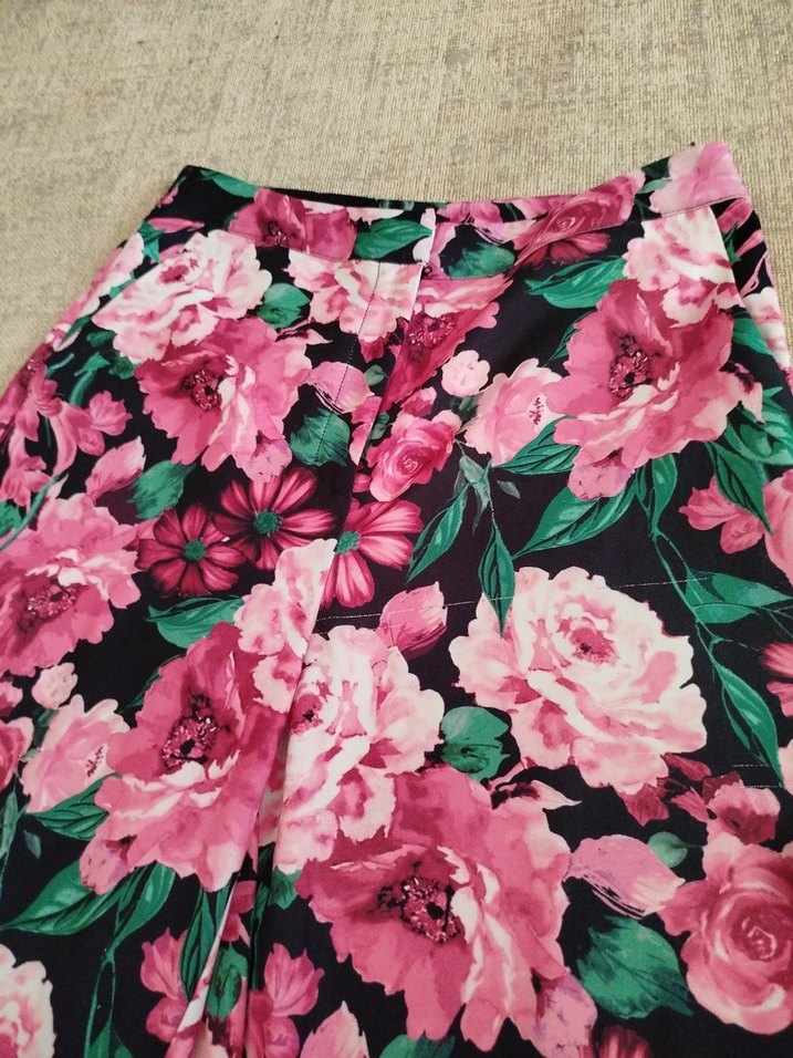 M bedene çiçek pantalon cepli - Görsel 3