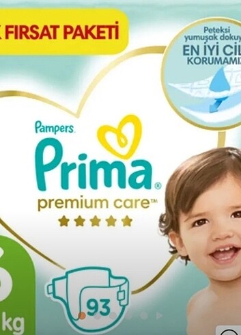 Prima Premium Care 6 Bebek Bezi