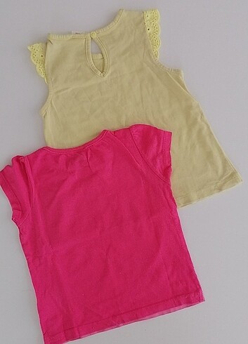 H&M Kız Bebek Tişört 2li