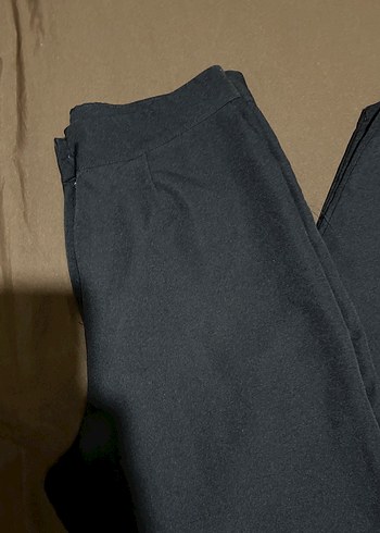 Zara Siyah Rahat Kesim Kadın Kumaş Pantolon
