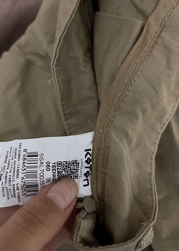 Bej Pilili Midi Eteği - Görsel 3