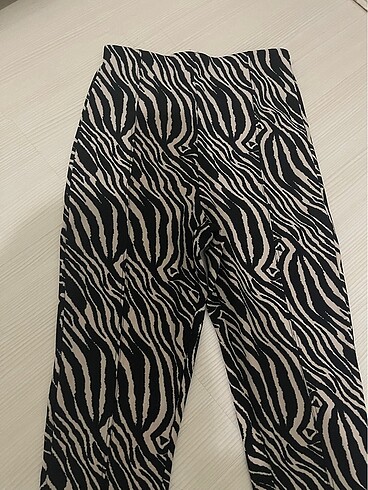 Koton koton zebra desenli pantolon
