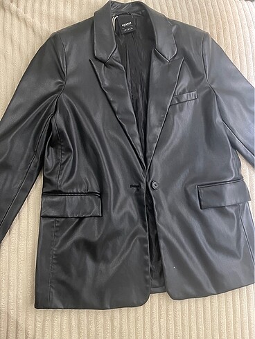 deri blazer ceket