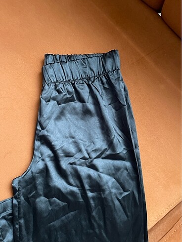 Zara saten siyah pantolon