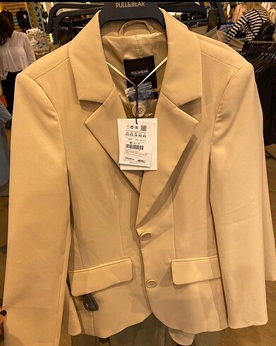 pull and bear blazer ceket