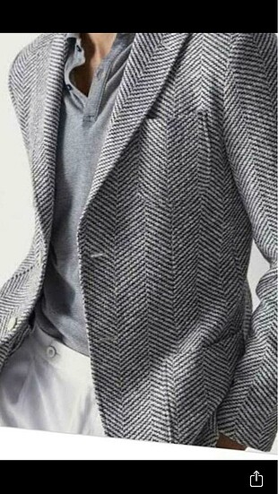 Massimo dutti triko blazer