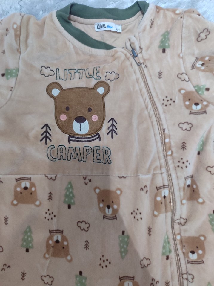 Kahverengi Erkek Bebek uyku Tulum - Görsel 2