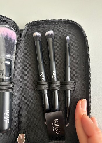 KIKO Siyah Makyaj Fırça Seti - Görsel 5
