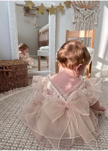 Bebek özel gün elbisesi - Görsel 3