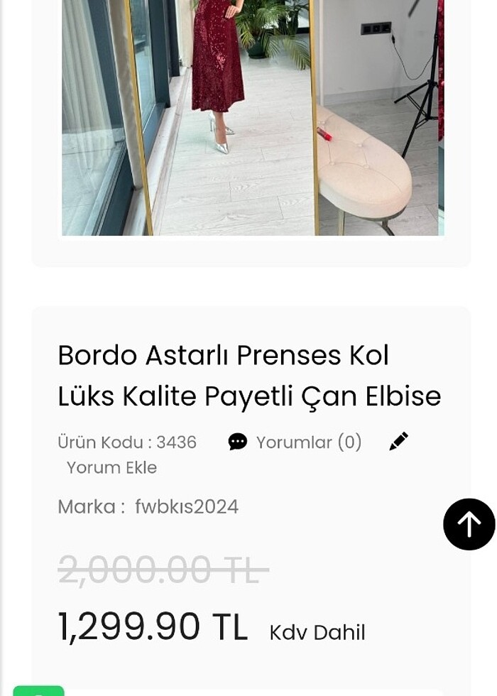 Prenses kol elbise - Görsel 2
