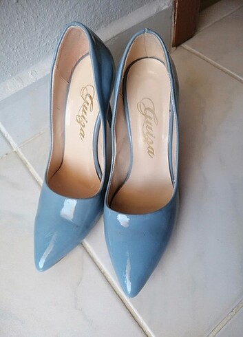 38 Beden mavi Renk Mavi stiletto
