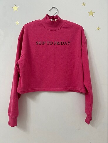Crop sweatshirt