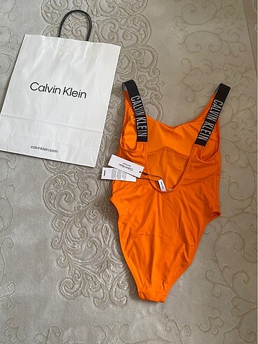 xs Beden turuncu Renk Calvin klein mayo