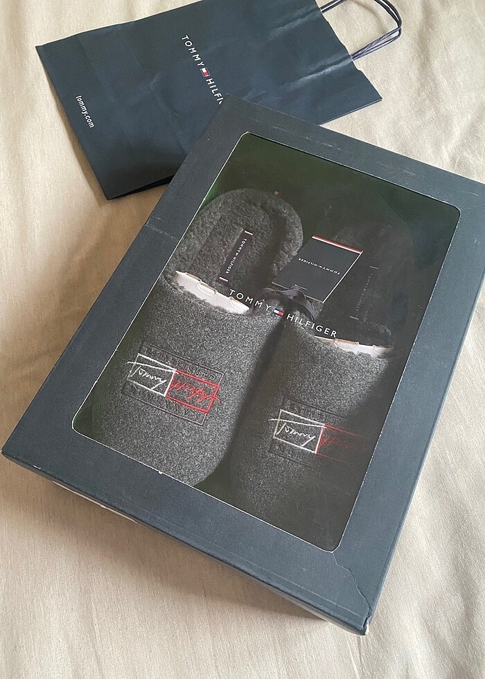 Tommy hilfiger ev terliği - Görsel 2