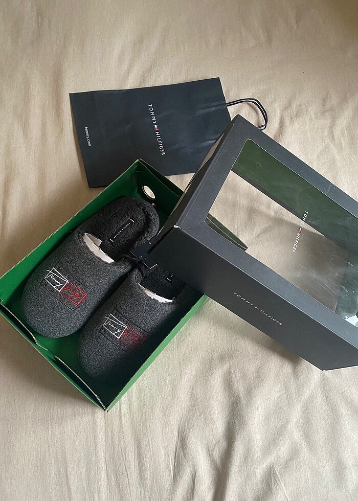 Tommy hilfiger ev terliği - Görsel 3