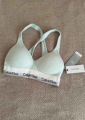 Calvin Klein Turkuaz Spor Sütyeni - Görsel 2