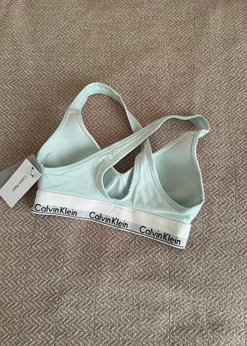 Calvin Klein Turkuaz Spor Sütyeni - Görsel 3