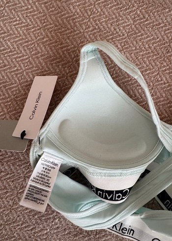 Calvin Klein Turkuaz Spor Sütyeni - Görsel 4