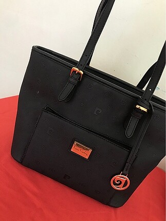 Pierre cardin siyah çanta