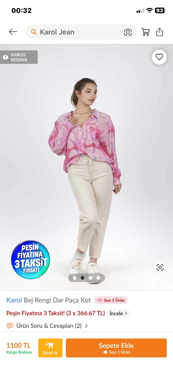 Karol jean Pantalon - Görsel 2