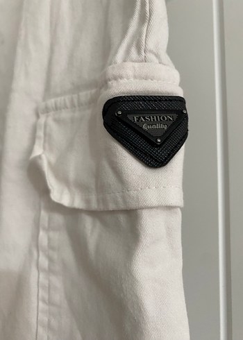 Quzu Keten Kargo Pantolon - Görsel 4