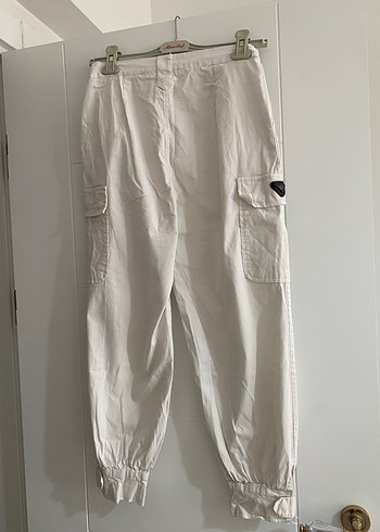 Quzu Keten Kargo Pantolon - Görsel 5