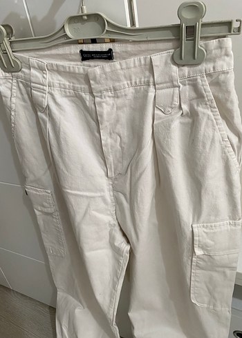 Quzu Keten Kargo Pantolon - Görsel 2