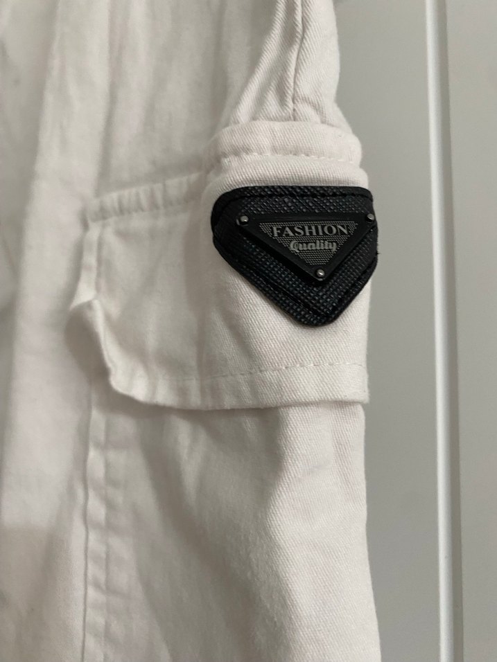 Quzu Keten Kargo Pantolon - Görsel 4