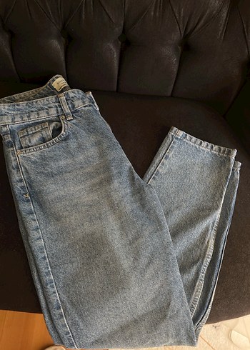 Kadın Mavi Denim Midi Boy Kot Pantolon