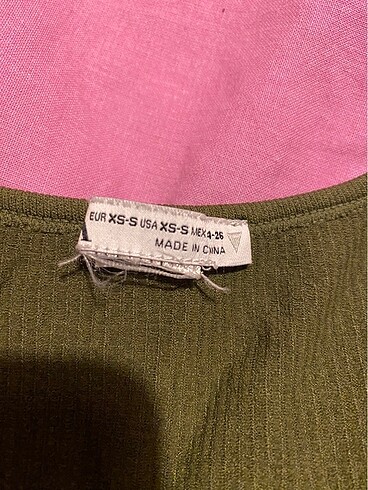 Zara Zara crop bluz