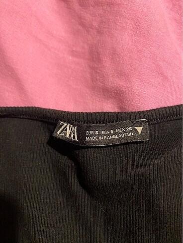 s Beden Zara ip detaylı bluz