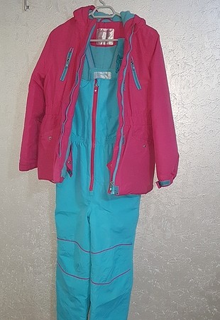 kayak montu ve pantolonu 10-11 yaş
