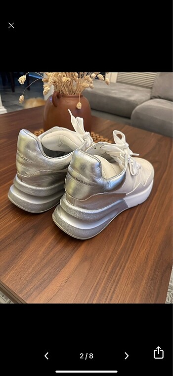 44 Beden beyaz Renk Alexander McQueen Sneaker
