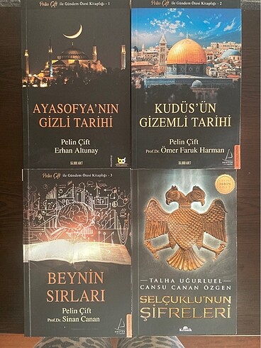 4 adet kitap