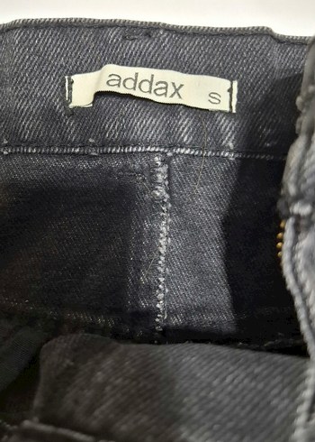 Addax Siyah Denim Mini Etek - Görsel 3