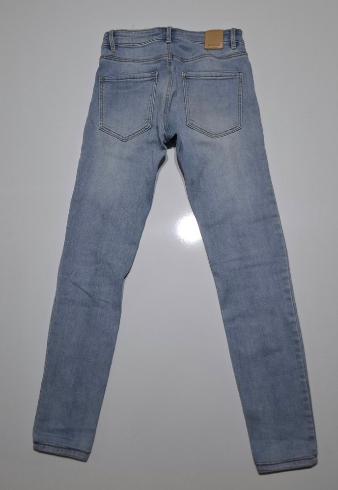 Stradivarius Kadın Mavi Kot Pantolon - Görsel 3