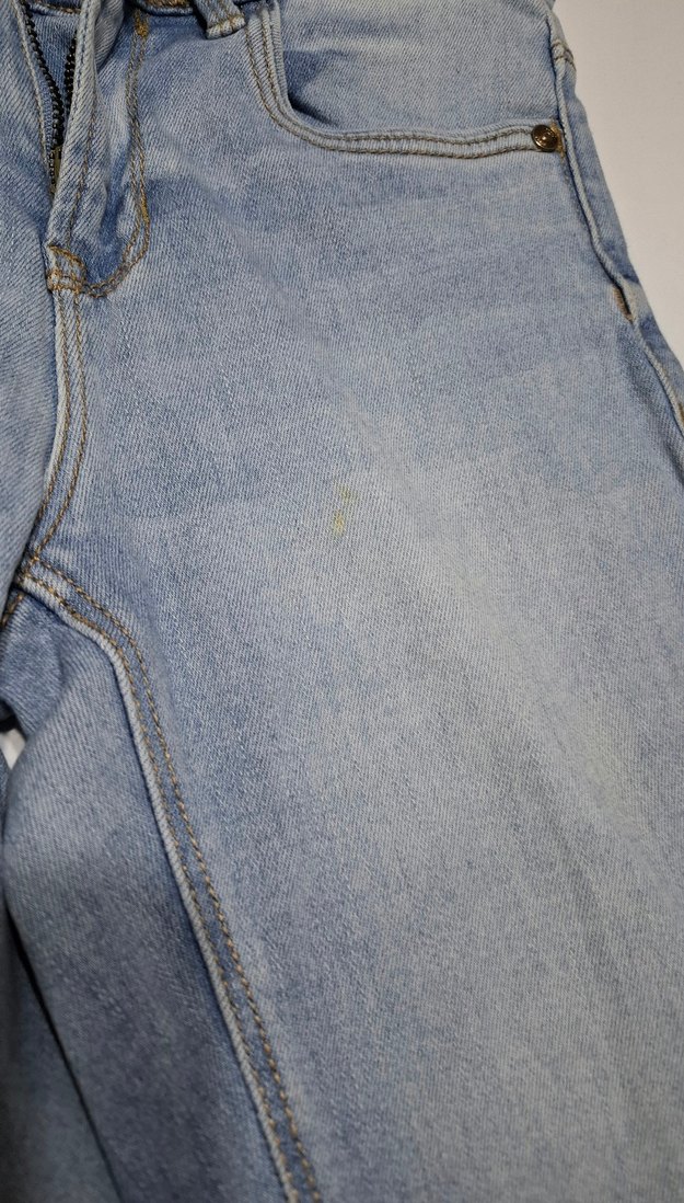 Stradivarius Kadın Mavi Kot Pantolon - Görsel 2