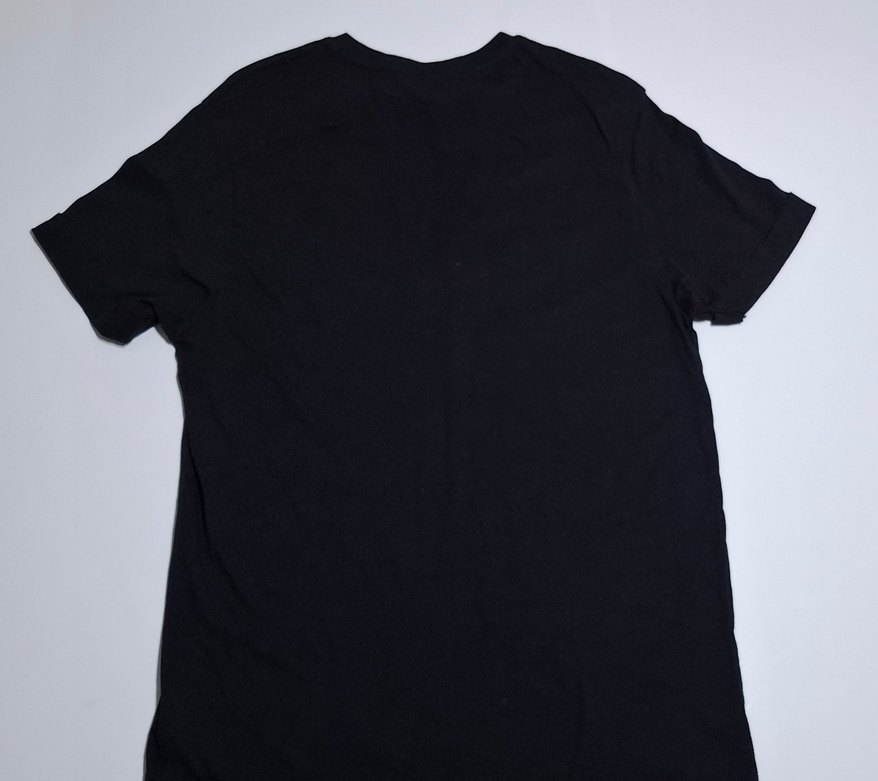 Miss Selfridge Kadın Siyah Baskılı Önü Şerit Detaylı Tişört - Görsel 3