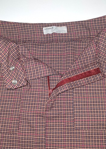 Pull and Bear Kareli Mini Etek - Görsel 3