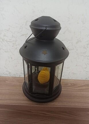 DEKORATİF METAL FENER MUMLUK
