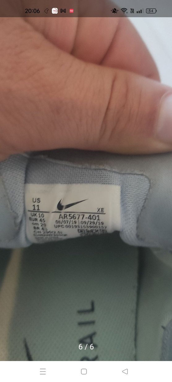 Nike spor ayakkabı - Görsel 5