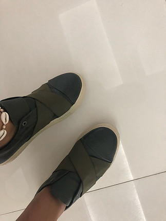 39 Beden haki Renk Network Loafer 