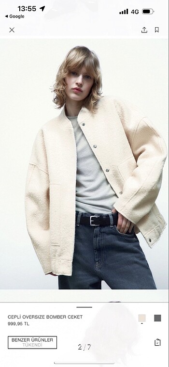 Zara Zara bomber